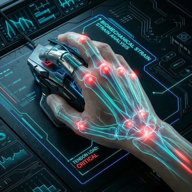 A Pegada do Mouse e o Risco de Lesões: Uma Análise Cirúrgica